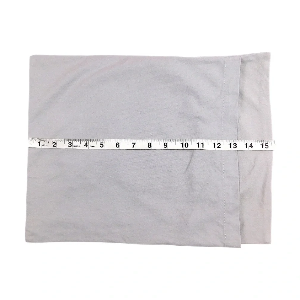Pottery Barn‎ “Let It Snow” Button Embellished Pillow Cover – Gray, 15x12